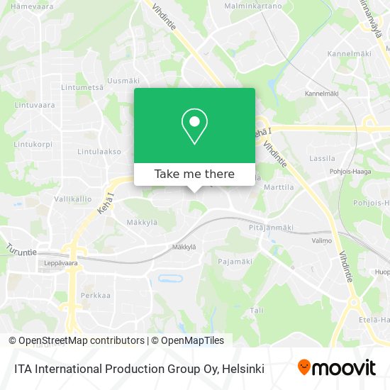 ITA International Production Group Oy map