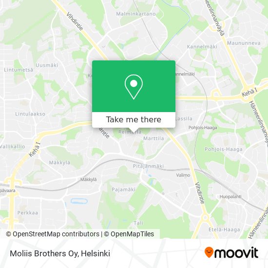 Moliis Brothers Oy map