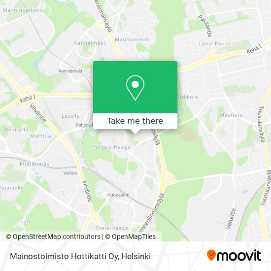 Mainostoimisto Hottikatti Oy map