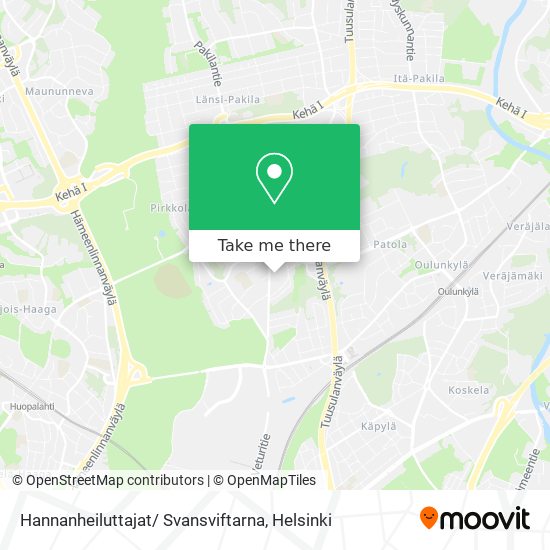Hannanheiluttajat/ Svansviftarna map