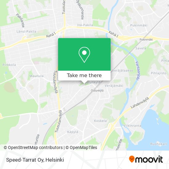 Speed-Tarrat Oy map