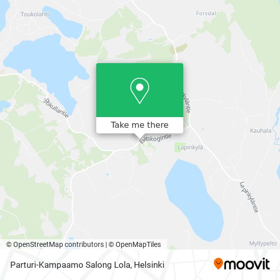 Parturi-Kampaamo Salong Lola map