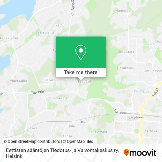 Eettisten sääntöjen Tiedotus- ja Valvontakeskus ry map