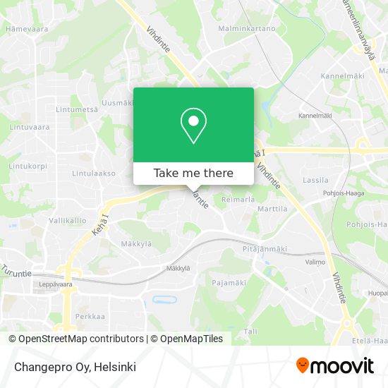 Changepro Oy map