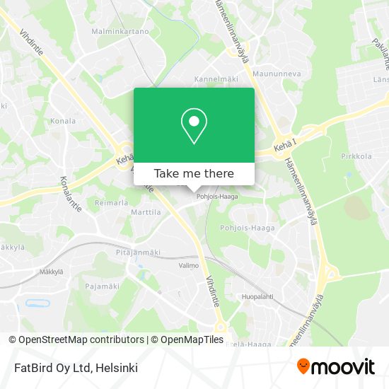 FatBird Oy Ltd map