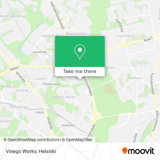 Vinego Works map