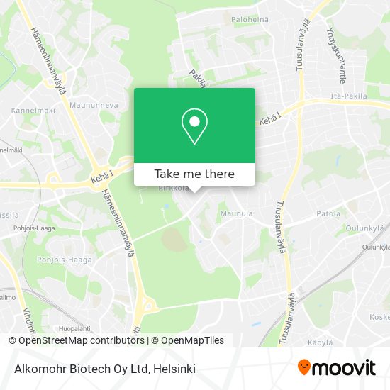 Alkomohr Biotech Oy Ltd map