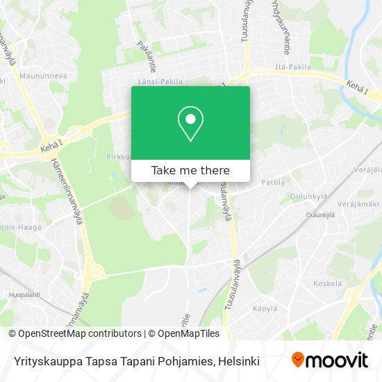 Yrityskauppa Tapsa Tapani Pohjamies map