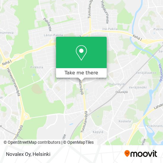 Novalex Oy map