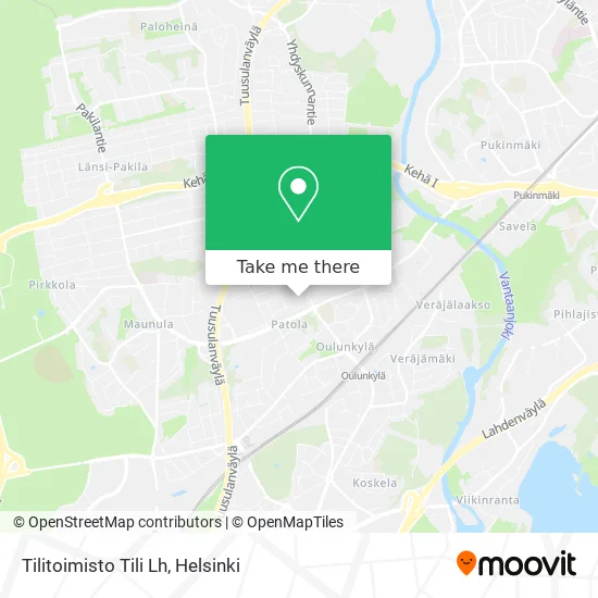 Tilitoimisto Tili Lh map