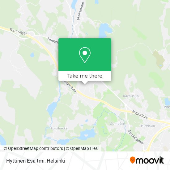 Hyttinen Esa tmi map