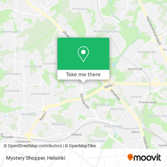 Mystery Shopper map