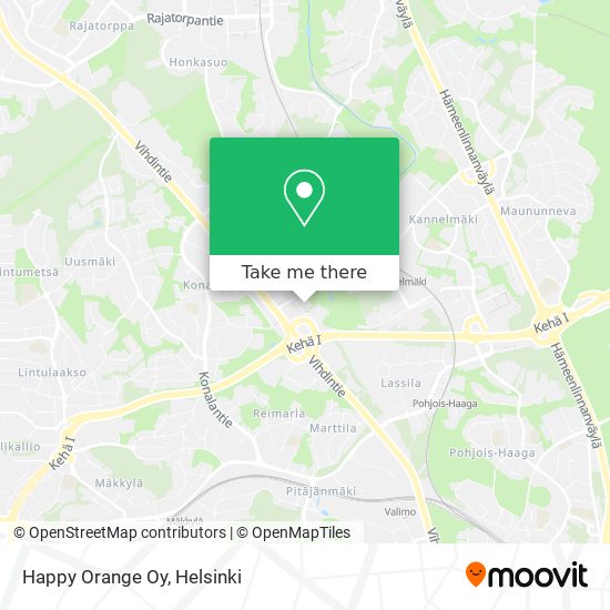 Happy Orange Oy map