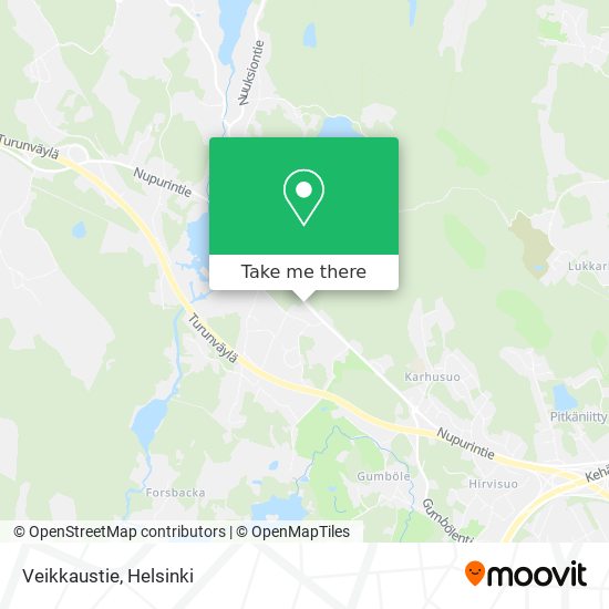 Veikkaustie map