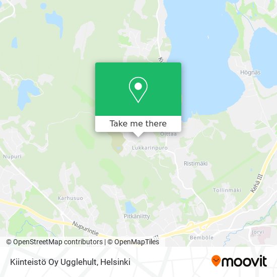 Kiinteistö Oy Ugglehult map