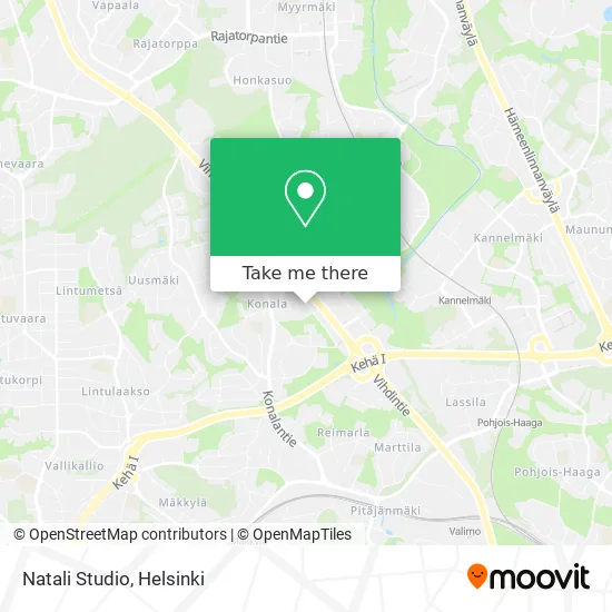 Natali Studio map