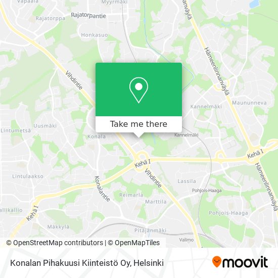 Konalan Pihakuusi Kiinteistö Oy map