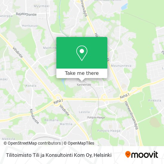Tilitoimisto Tili ja Konsultointi Kom Oy map