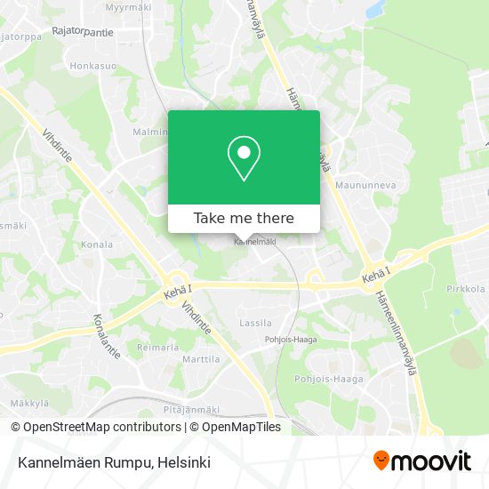 Kannelmäen Rumpu map