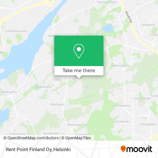 Rent Point Finland Oy map