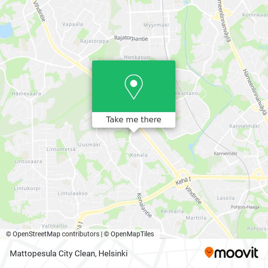 Mattopesula City Clean map