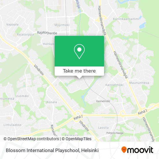 Blossom International Playschool map