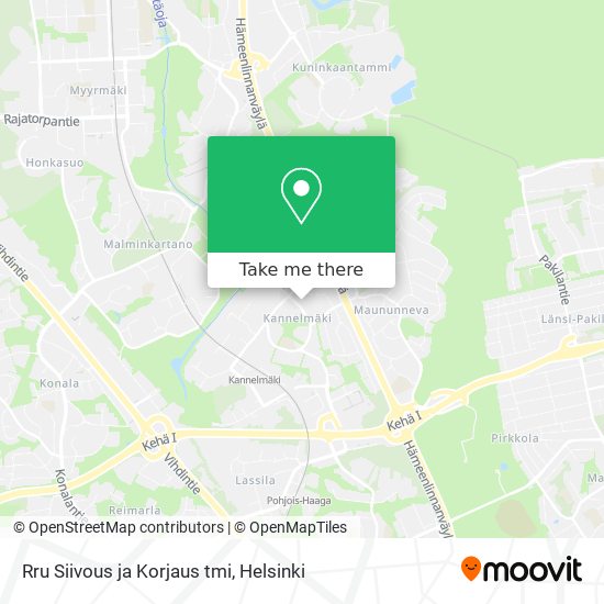 Rru Siivous ja Korjaus tmi map