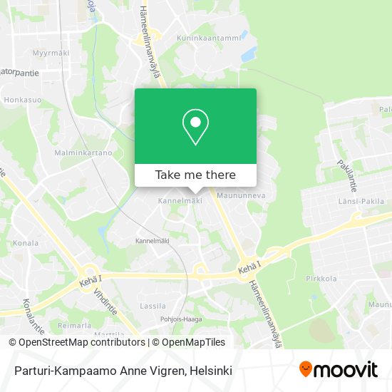 Parturi-Kampaamo Anne Vigren map