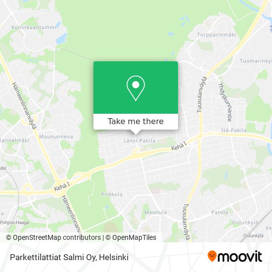 Parkettilattiat Salmi Oy map