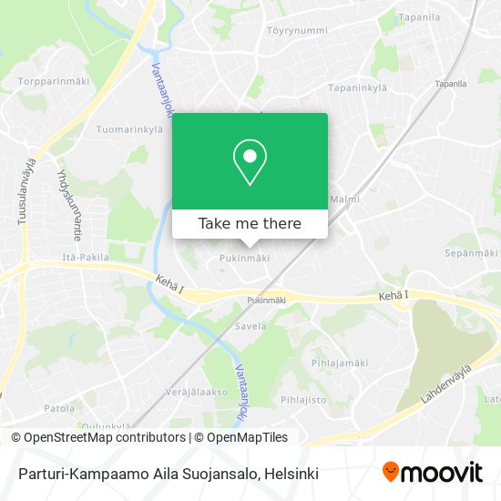 Parturi-Kampaamo Aila Suojansalo map