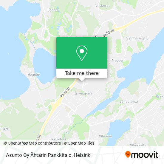 Asunto Oy Ähtärin Pankkitalo map