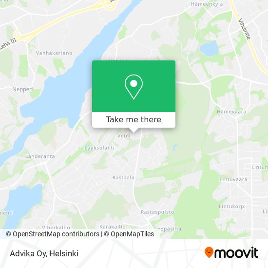 Advika Oy map