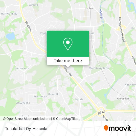 Teholattiat Oy map