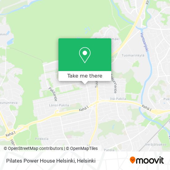 Pilates Power House Helsinki map