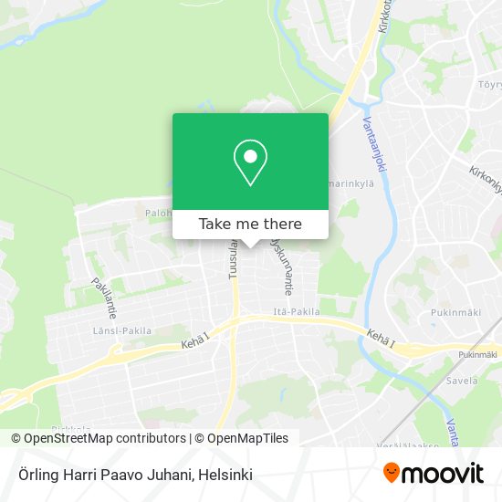 Örling Harri Paavo Juhani map