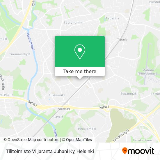 Tilitoimisto Viljaranta Juhani Ky map