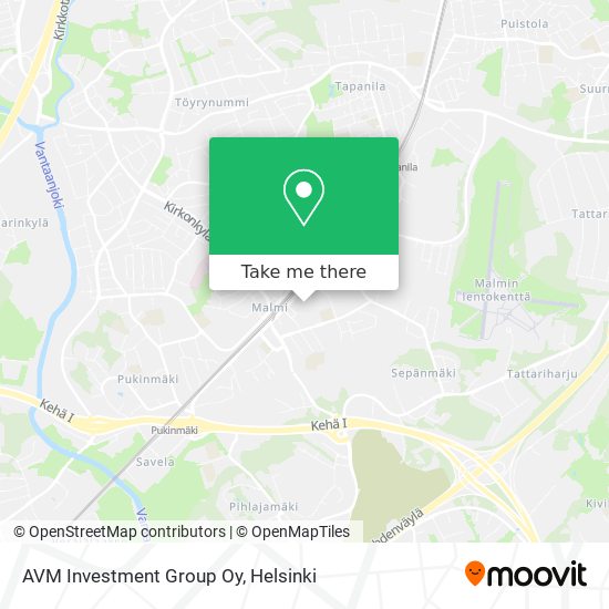 AVM Investment Group Oy map