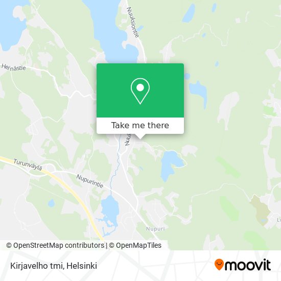 Kirjavelho tmi map