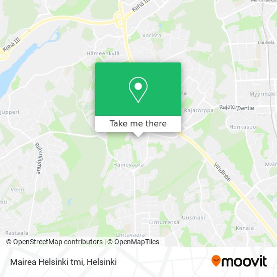 Mairea Helsinki tmi map