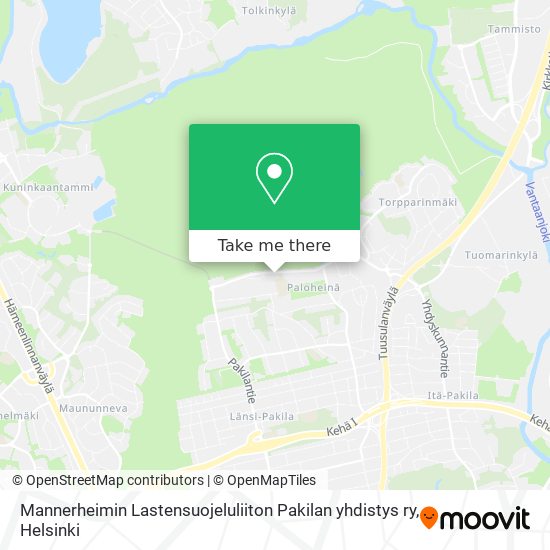 Mannerheimin Lastensuojeluliiton Pakilan yhdistys ry map