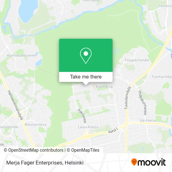 Merja Fager Enterprises map