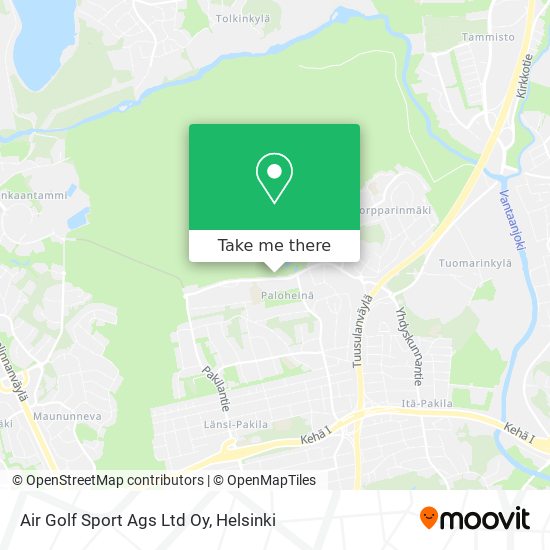 Air Golf Sport Ags Ltd Oy map