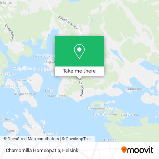 Chamomilla Homeopatia map