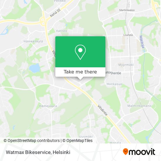 Watmax Bikeservice map