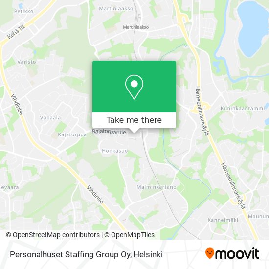 Personalhuset Staffing Group Oy map