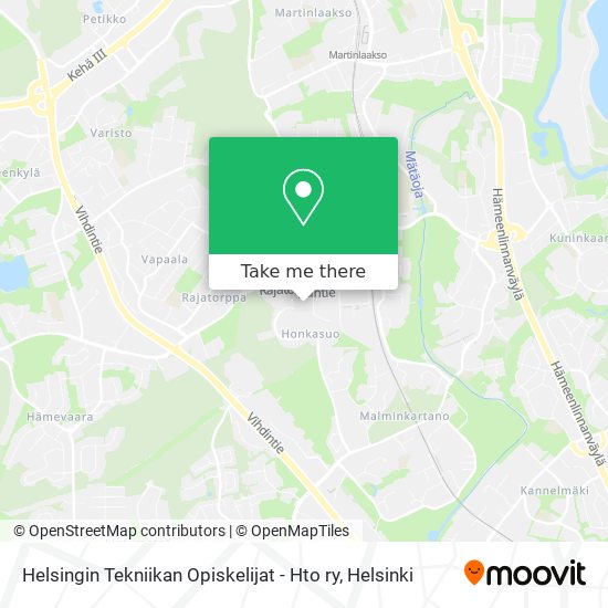Helsingin Tekniikan Opiskelijat - Hto ry map