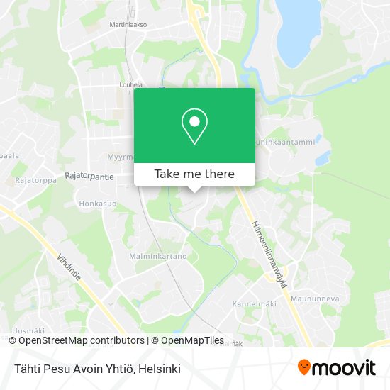 Tähti Pesu Avoin Yhtiö map