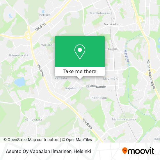 Asunto Oy Vapaalan Ilmarinen map