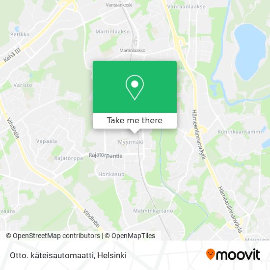 Otto. käteisautomaatti map