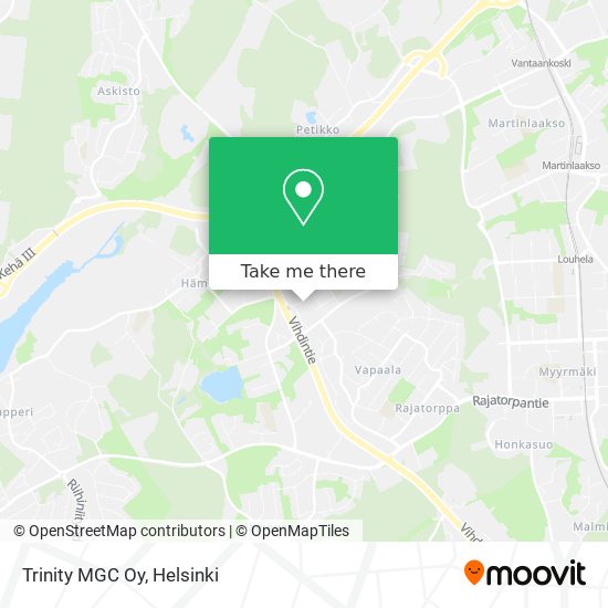 Trinity MGC Oy map